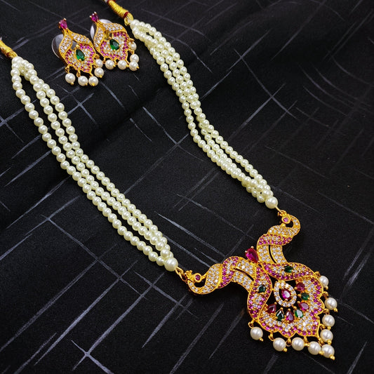 Multiple Color Traditional Adjustable Thread Tanmani Shree Radhe Pearls