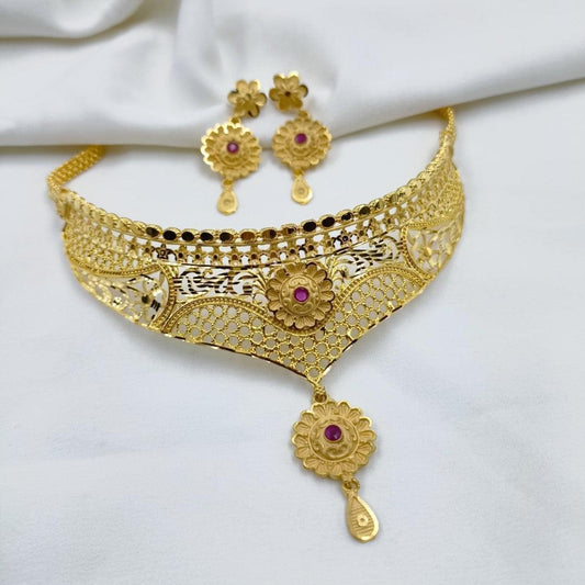 1 Gram Choker Set - Shree Radhe Pearls