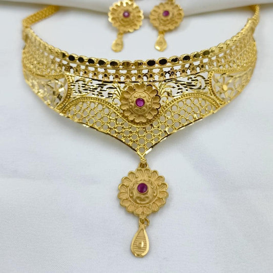 1 Gram Choker Set - Shree Radhe Pearls