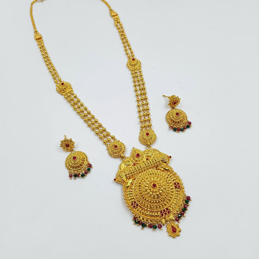 1 Gm Unique Designer Necklace Set - Shree Radhe Pearls - 