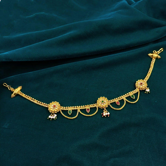 Antique Designer Matha Patti - Shree Radhe Pearls