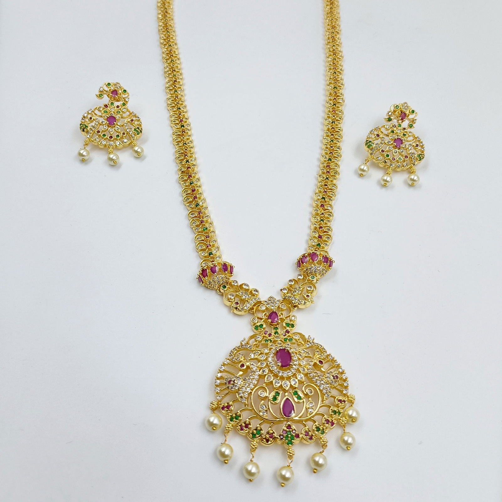 Charming Designer Set - Shree Radhe Pearls