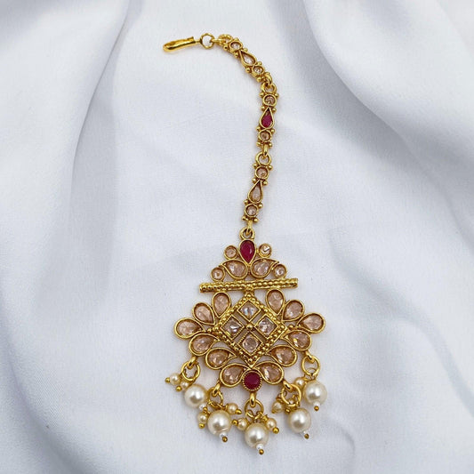 Charming Floret Designer Bindi - Shree Radhe Pearls