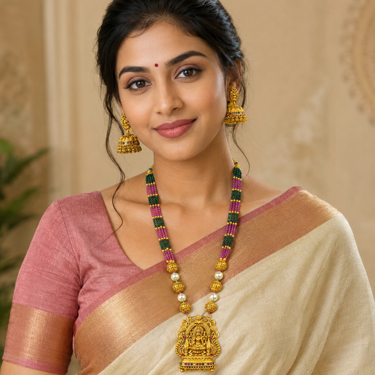 Lord Laxmi Designer Trendy Long Set