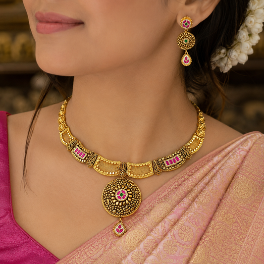Elegant Trendy Designer Rajwadi Set