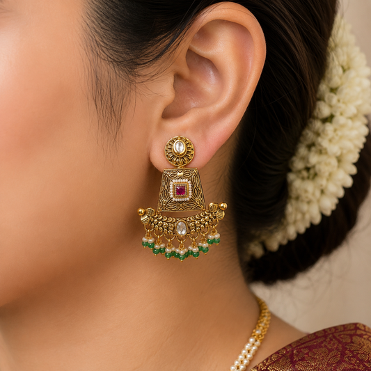Brilliant Designer Fancy Earrings