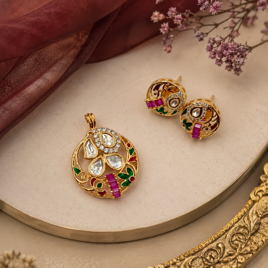 Dazzling Designer Trendy Pendent Set