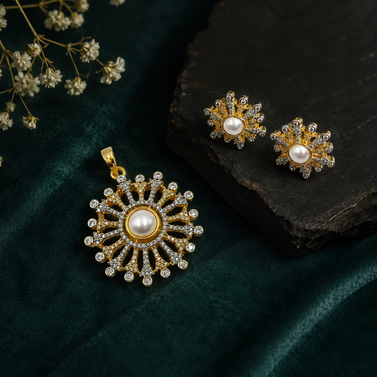 enthrall designer trendy pendent set