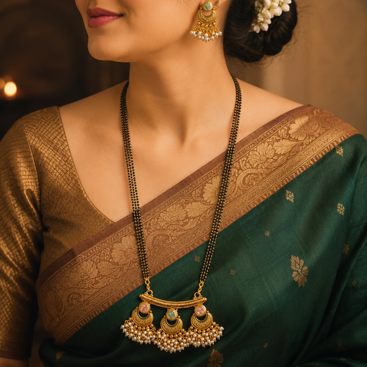 Artistic Designer Trendy Rajwadi Mangalsutra