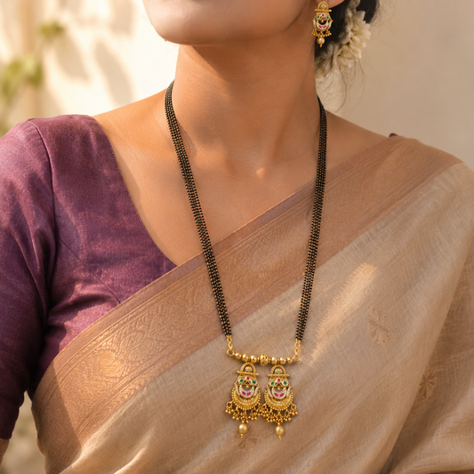 Classy Designer Trendy Rajwadi Mangalsutra