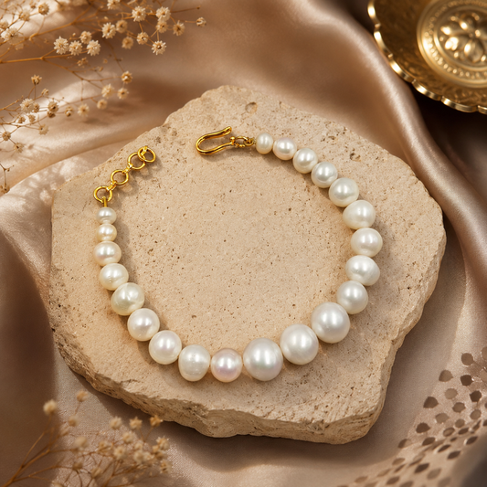 Appealing Designer Fresh Water Pearls Bracelet