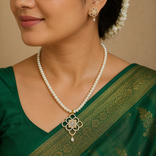Decence Designer Fresh Water Pearls Set
