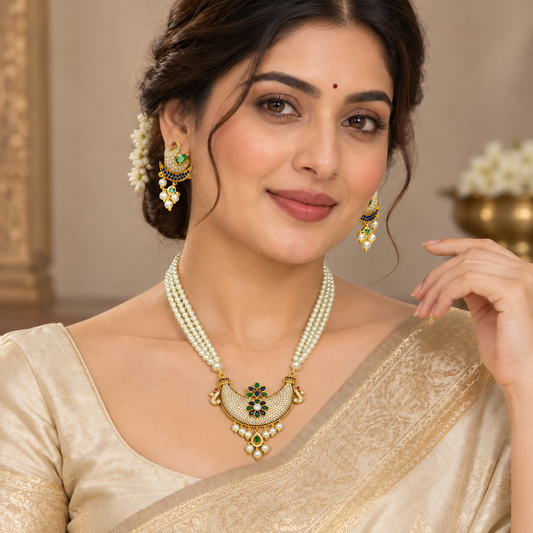 Half Moon Designer Fancy Tanmani