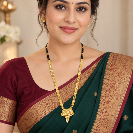 Dazzling Designer Forming Short Mangalsutra