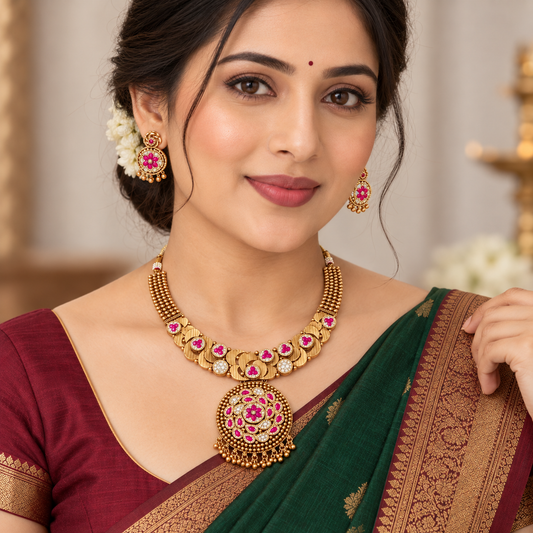 Divine Trendy designer Rajwadi Set
