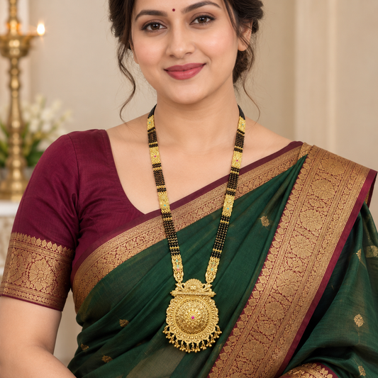 massive trendy Designer Long mangalsutra