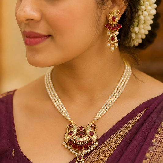Elegant Designer Fancy Tanmani Set