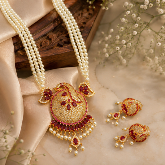 Blissfull Designer Fancy Tanmani Set
