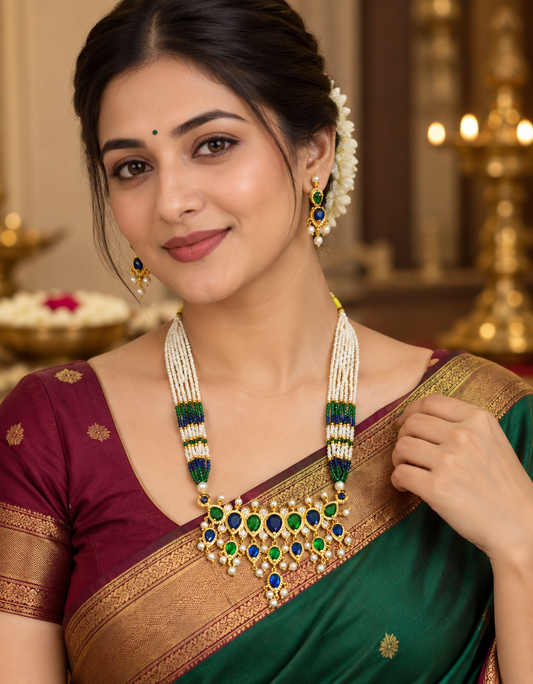 Captivating Designer Chida Tanmani Set