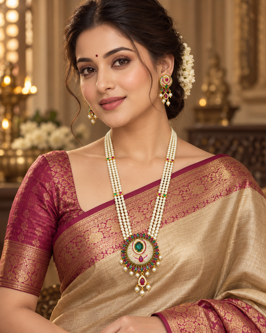 Classic Designer Pearl Ranihaar