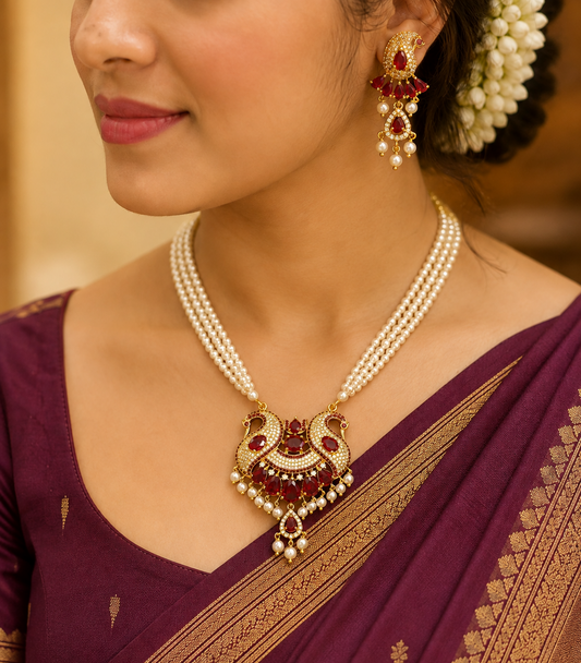 Elegant Designer Fancy Tanmani Set
