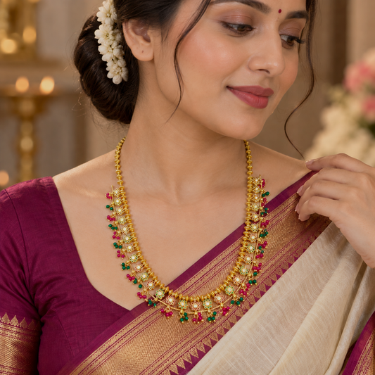 Pretty Designer Trendy Kolhapuri Saaj