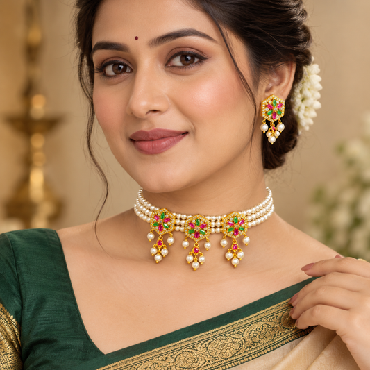 Blooming Designer Trendy Chinchpeti