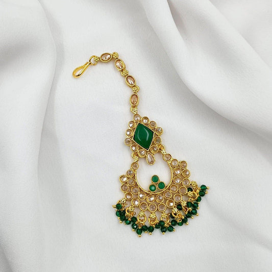 Classy Designer Mang Tikka - Shree Radhe Pearls