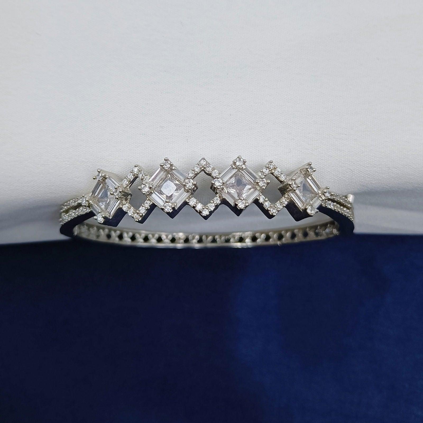 Dazzling Designer AD Bracelet - Shree Radhe Pearls