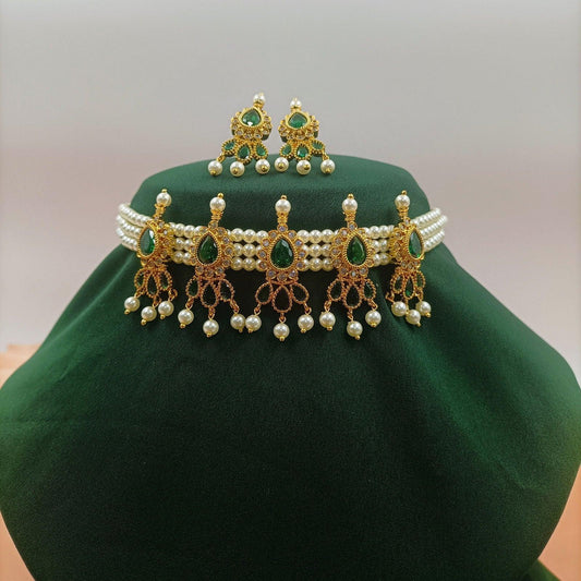 Dazzling Designer Chinchpeti - Shree Radhe Pearls