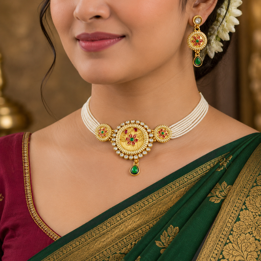 Bewitching Designer Trendy Choker Set