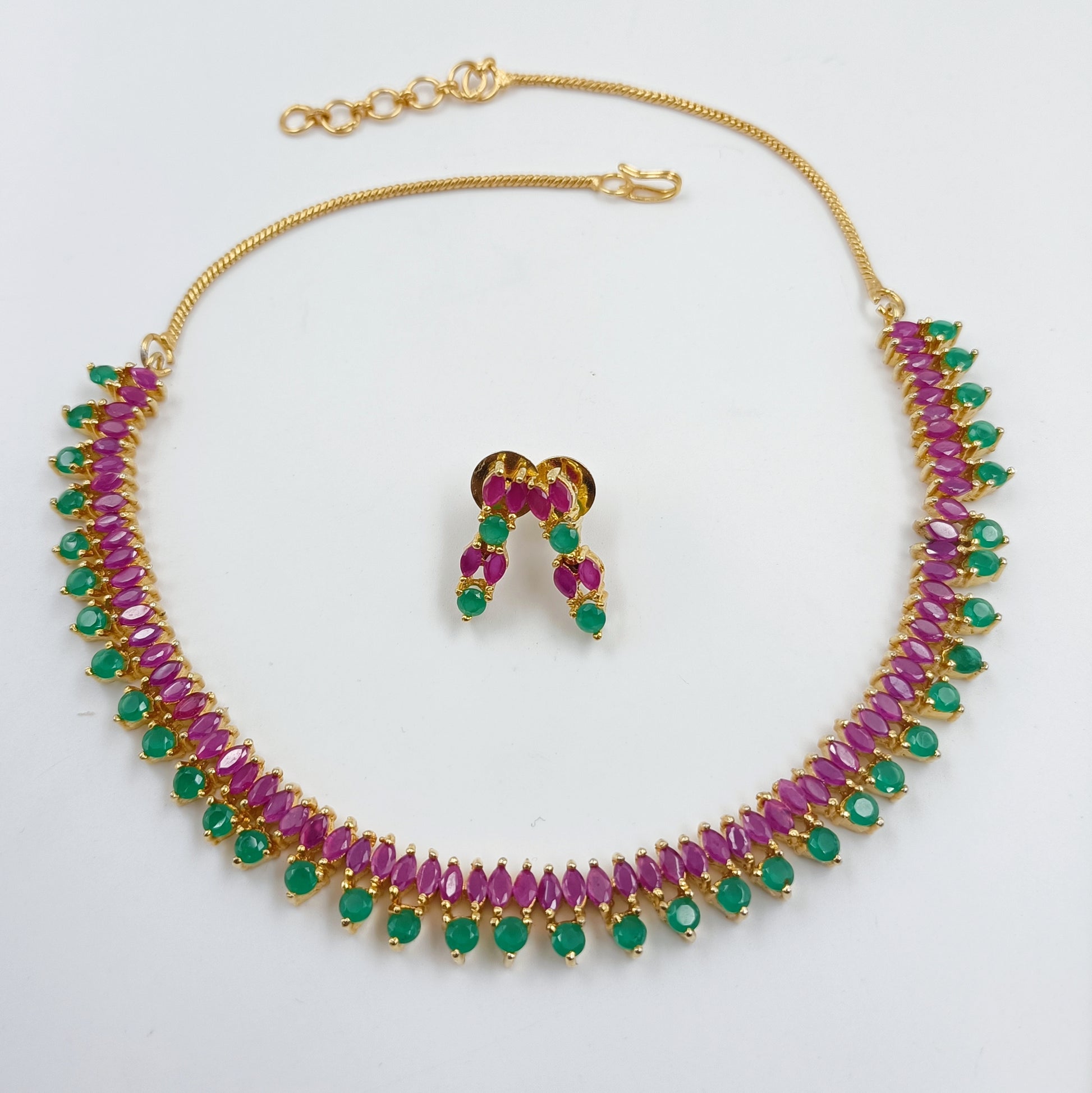 Radiant Designer Necklace Set