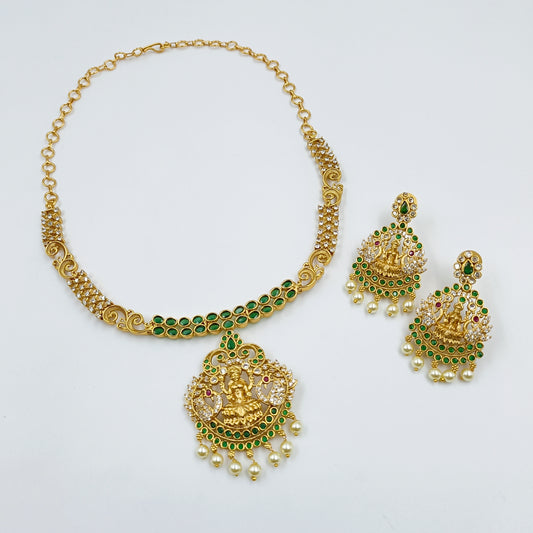 Attractive Lakshmi Designer Necklace Set
