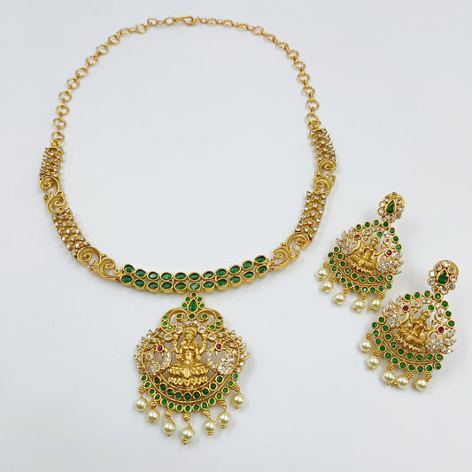 Attractive Lakshmi Designer Necklace Set