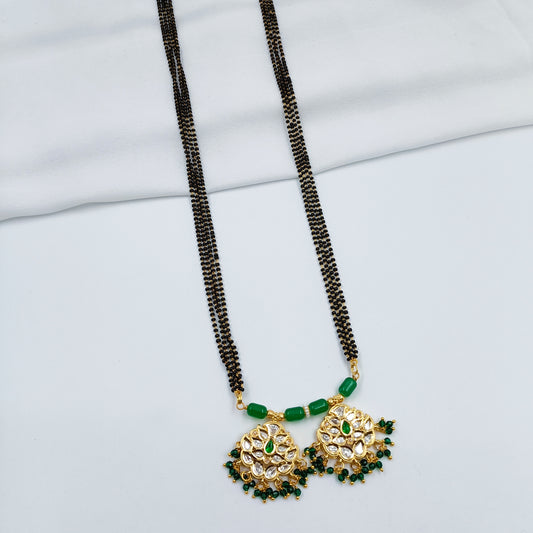 Real Kundan Studded Attractive Fancy mangalsutra