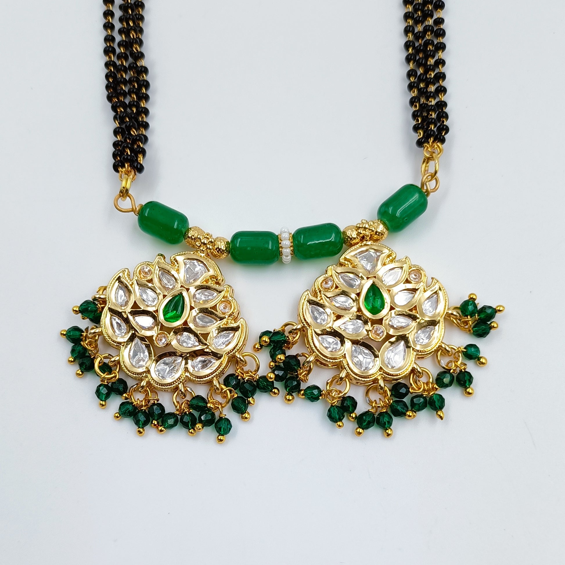 Real Kundan Studded Attractive Fancy mangalsutra