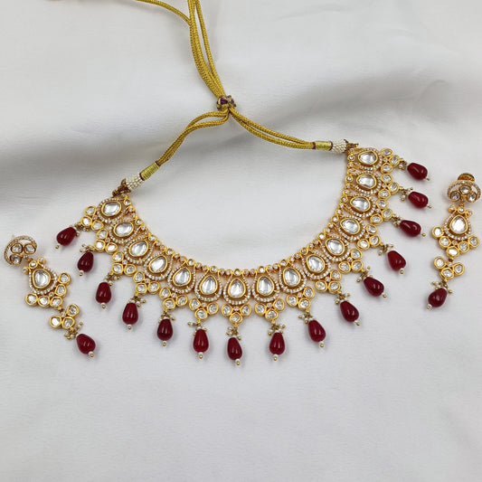 Precious Designer Kundan Necklace Set