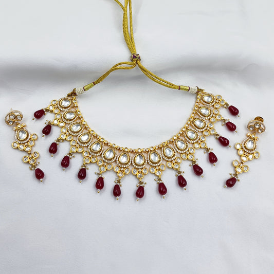 Precious Designer Kundan Necklace Set
