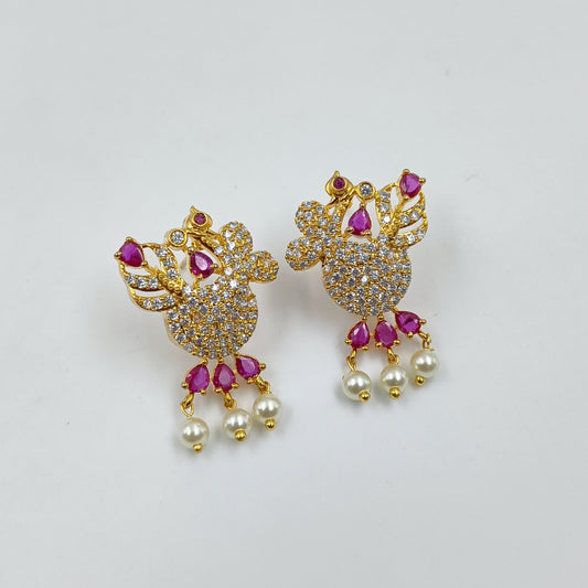 Attractive Peacock Designer Earrings
