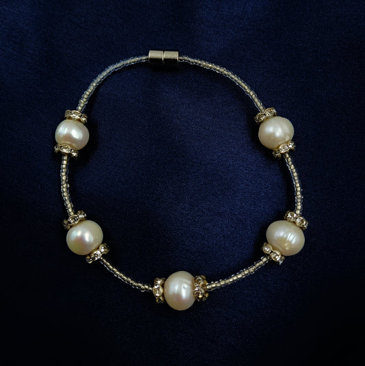 Trendy Pearls Designer Bracelet