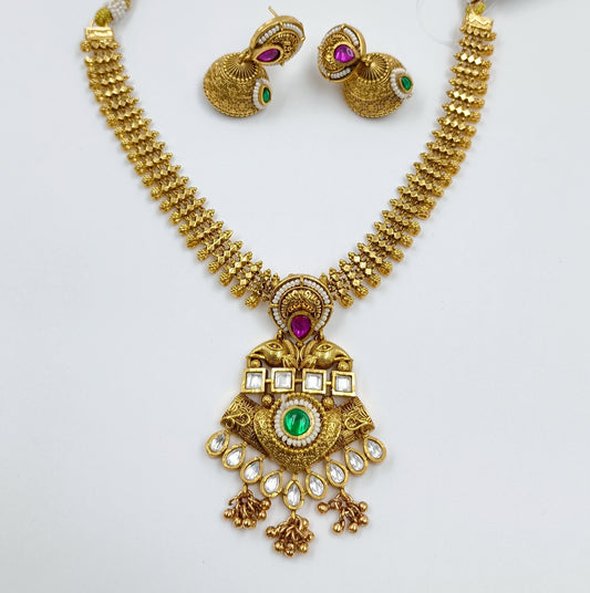 Unique Designer Antique Finish Necklace