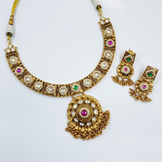 Unique Designer Antique Necklace