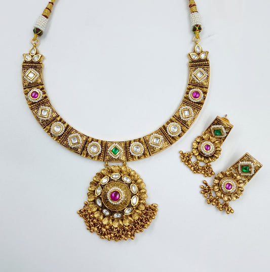 Unique Designer Antique Necklace