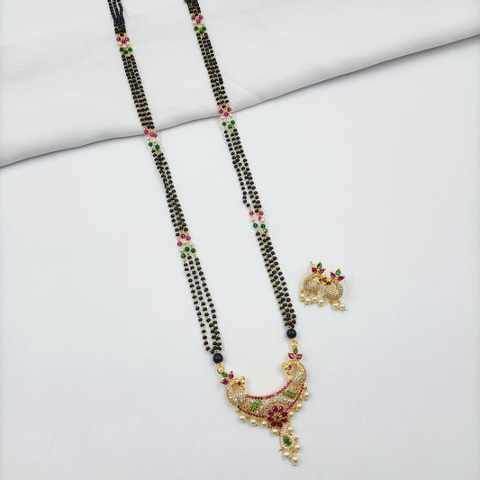 Floret Designer Long Mangalsutra