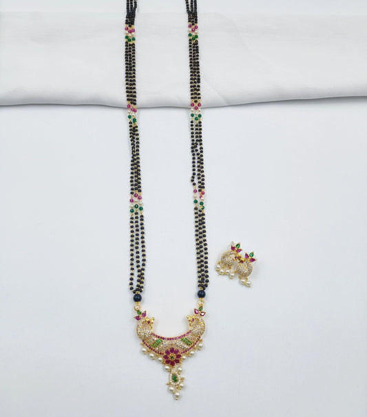 Floret Designer Long Mangalsutra