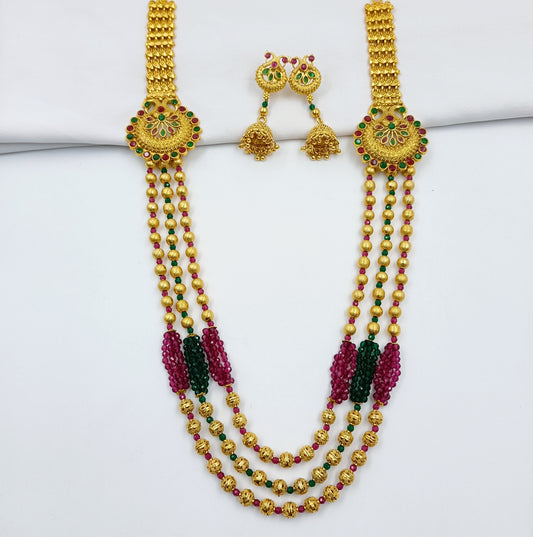 Colourful Designer Beads Mala