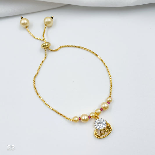 Attractive Pearls Designer Bracelet