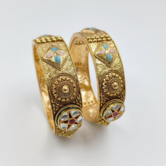 Exclusive Designer Antique Finish Bangles