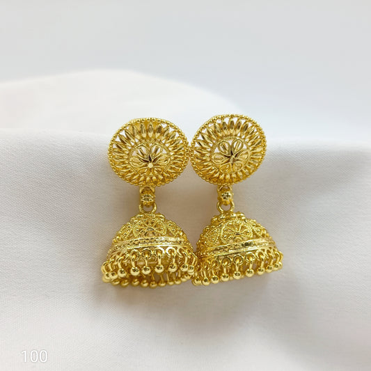 Ravishing Floret Designer  1 Gram Earrings