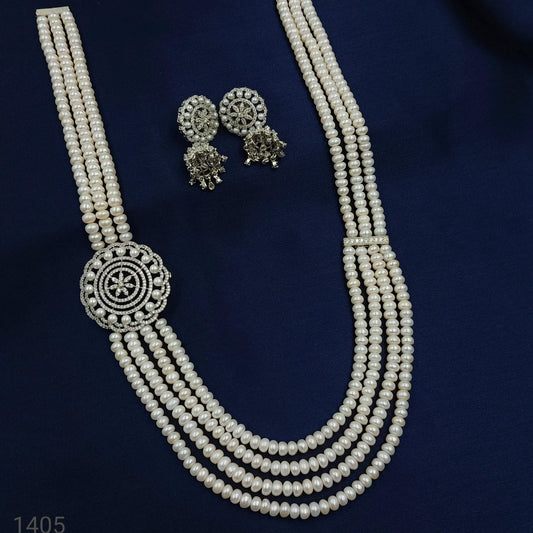 Glamorous Floret Designer Fresh Water Pearls Ranihaar